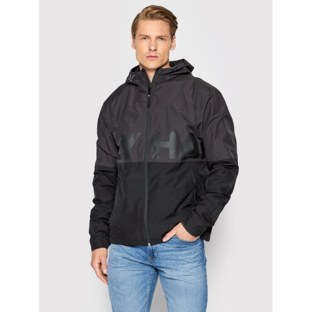 Helly Hansen Men's Black Amaze Helly Tech Outdoor Waterproof Jacket